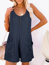 Load image into Gallery viewer, Gypsy Pocketed Sleeveless Romper
