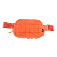 Load image into Gallery viewer, Quilted Puffer C.C Belt Bag
