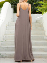 Load image into Gallery viewer, Saffron Maxi Cami Dress with Pockets
