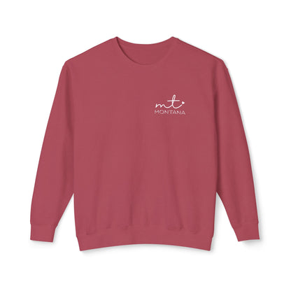 Mt Montana Love Lightweight Crewneck Sweatshirt