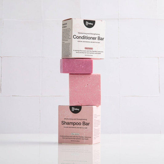 Shampoo Conditioner Set | Moisture & Strength | Rosy Jasmine