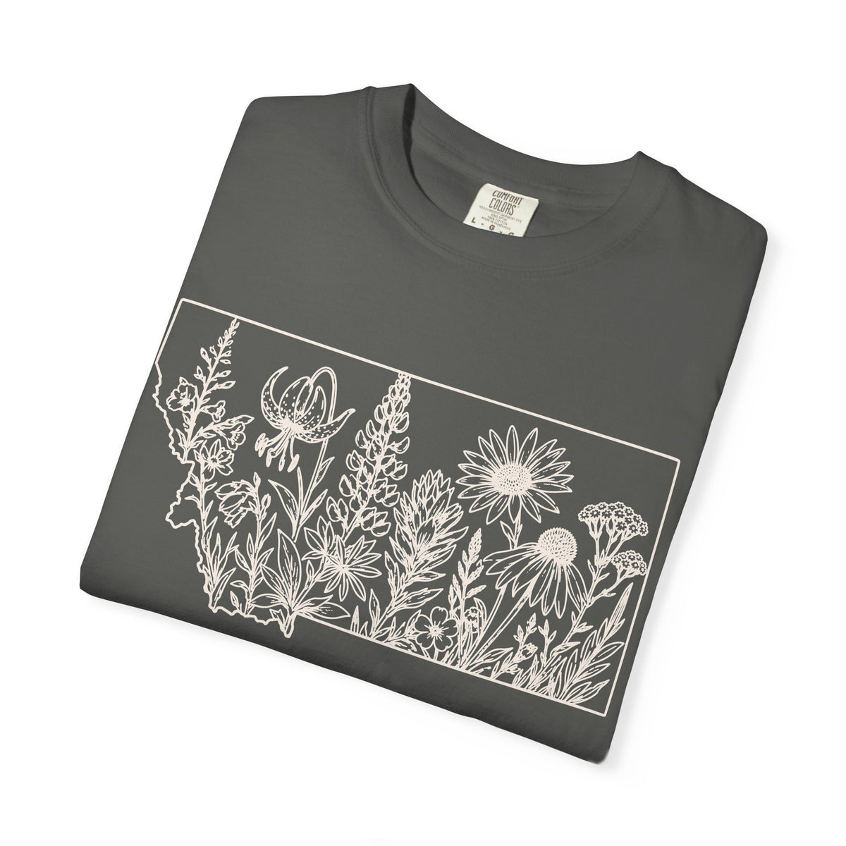 Montana Wildflowers Botanical T-Shirt