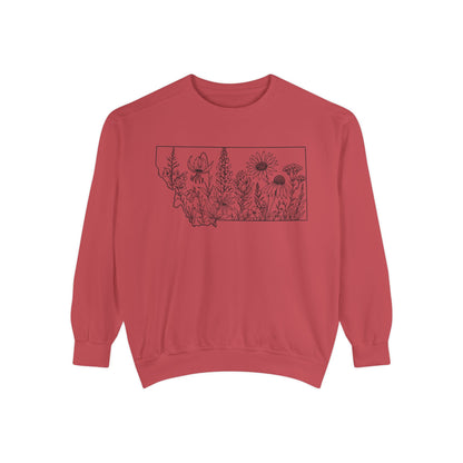 Montana Native Wildflower Sweatshirt