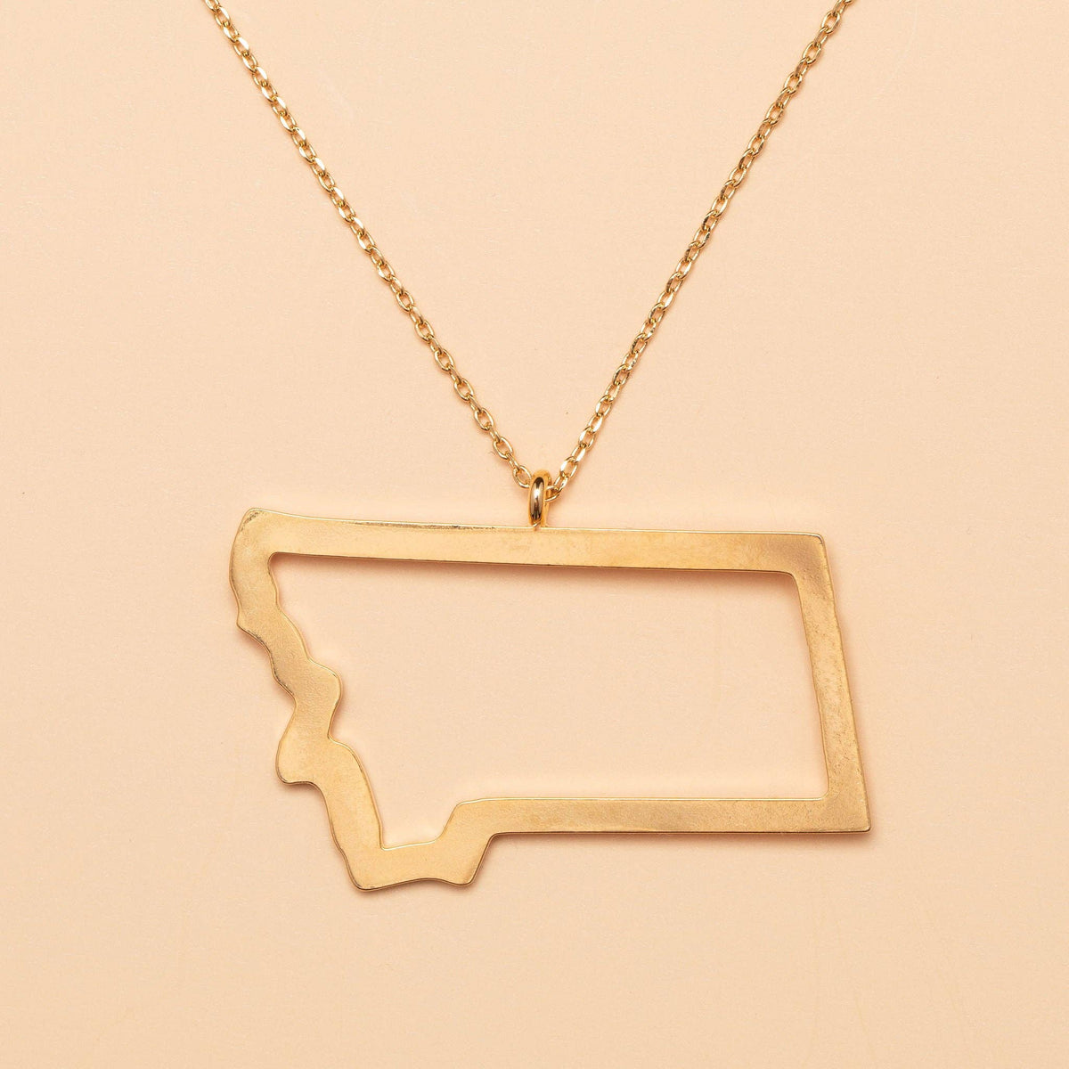 Last Best Place Necklace in Gold