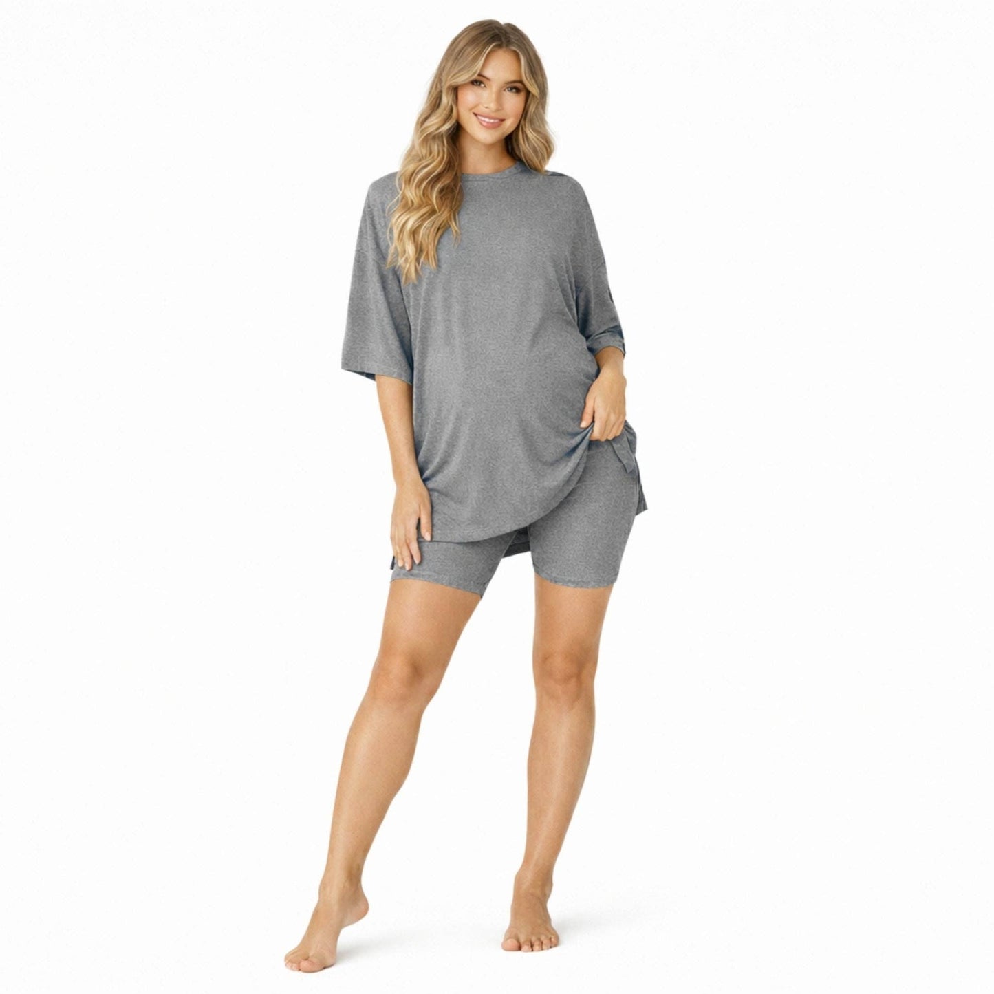 Summer Flow Relaxed Fit Maternity Lounge Activity Set
