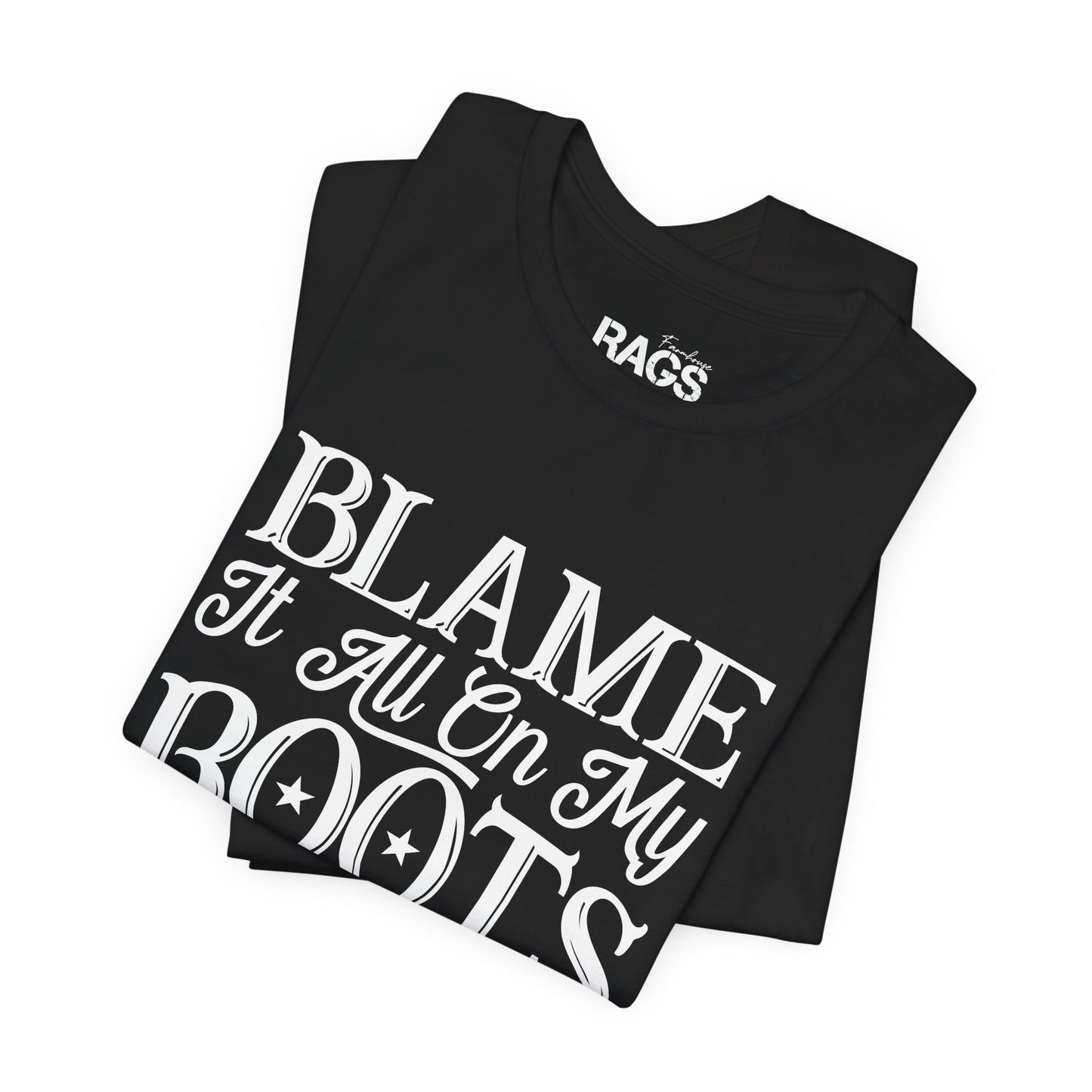 Blame It All On My Roots Country Graphic T-Shirt