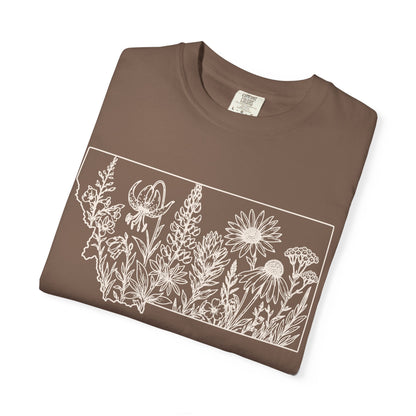 Montana Wildflowers Botanical T-Shirt