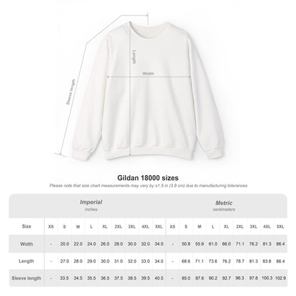 Crewneck Sweatshirt — "Country Roads Take Me Home" Minimal Script Design