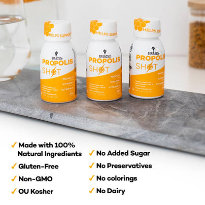Bee & You Propolis + Vit D3 + Vit C + Zinc Shot