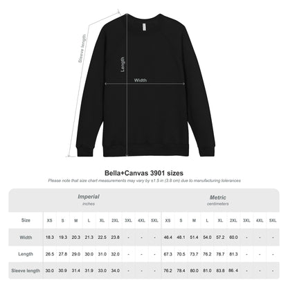 CJI Hawks Throwback Raglan Sweatshirt — Montana Hawks Crewneck
