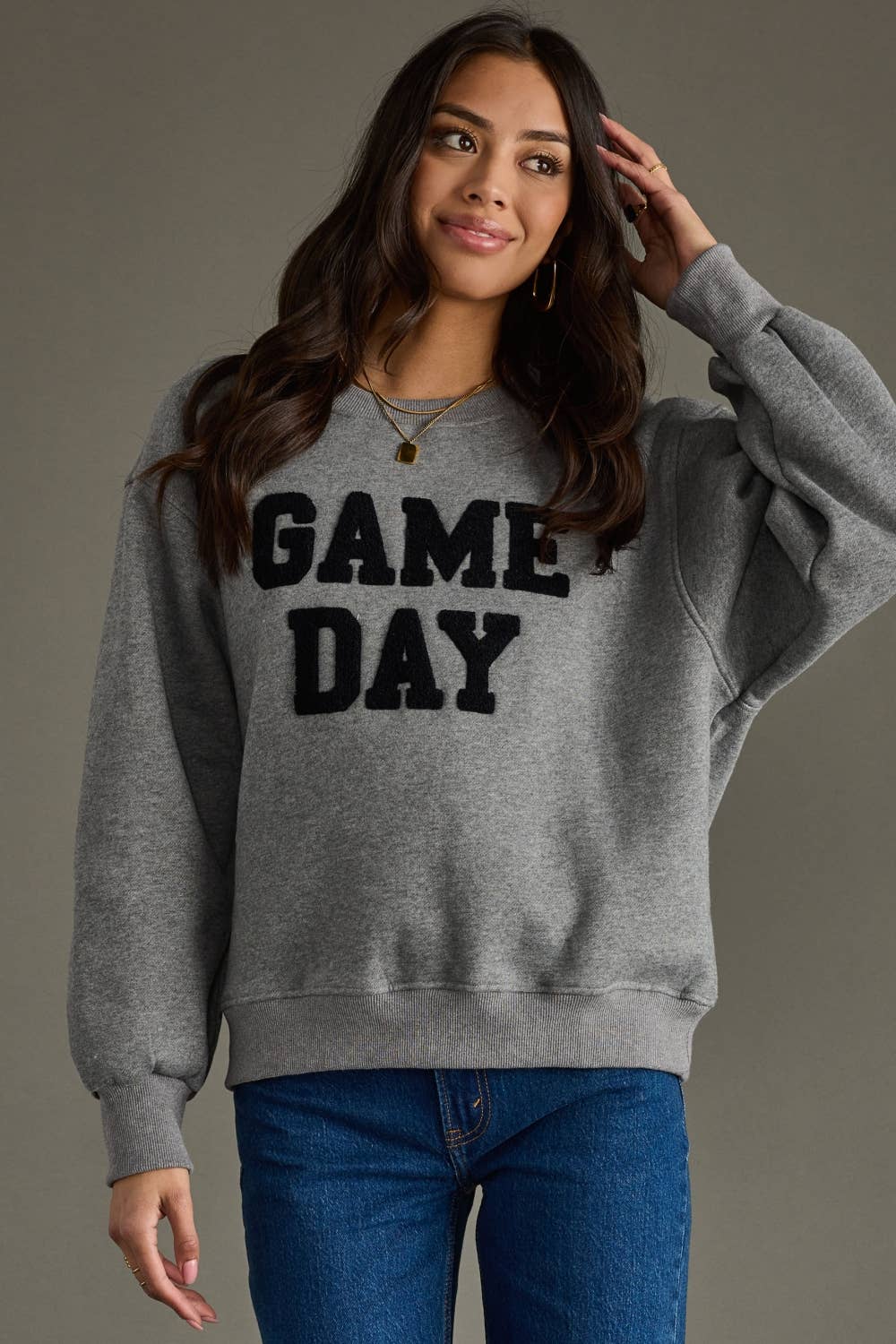 Dk. Gray Game Day Sweatshirt
