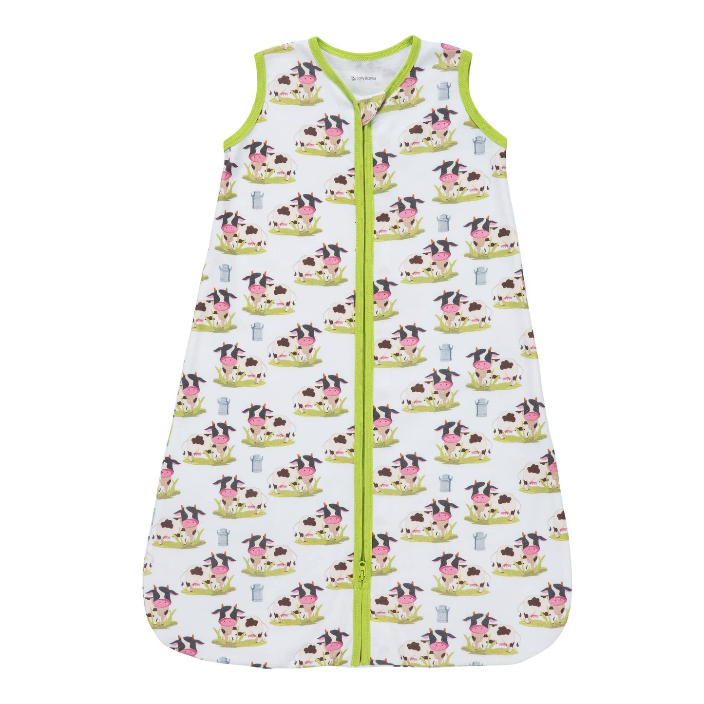 Organic Cotton Sleep Sack 0.5 TOG Moo Moo Here