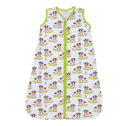 Organic Cotton Sleep Sack 0.5 TOG Moo Moo Here