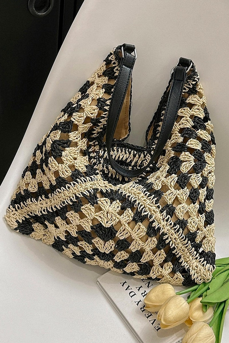 Chevron Weave Boho Bag