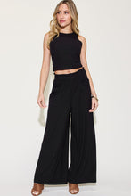 Load image into Gallery viewer, Basic Bae Tank and Wide Leg Pants Set
