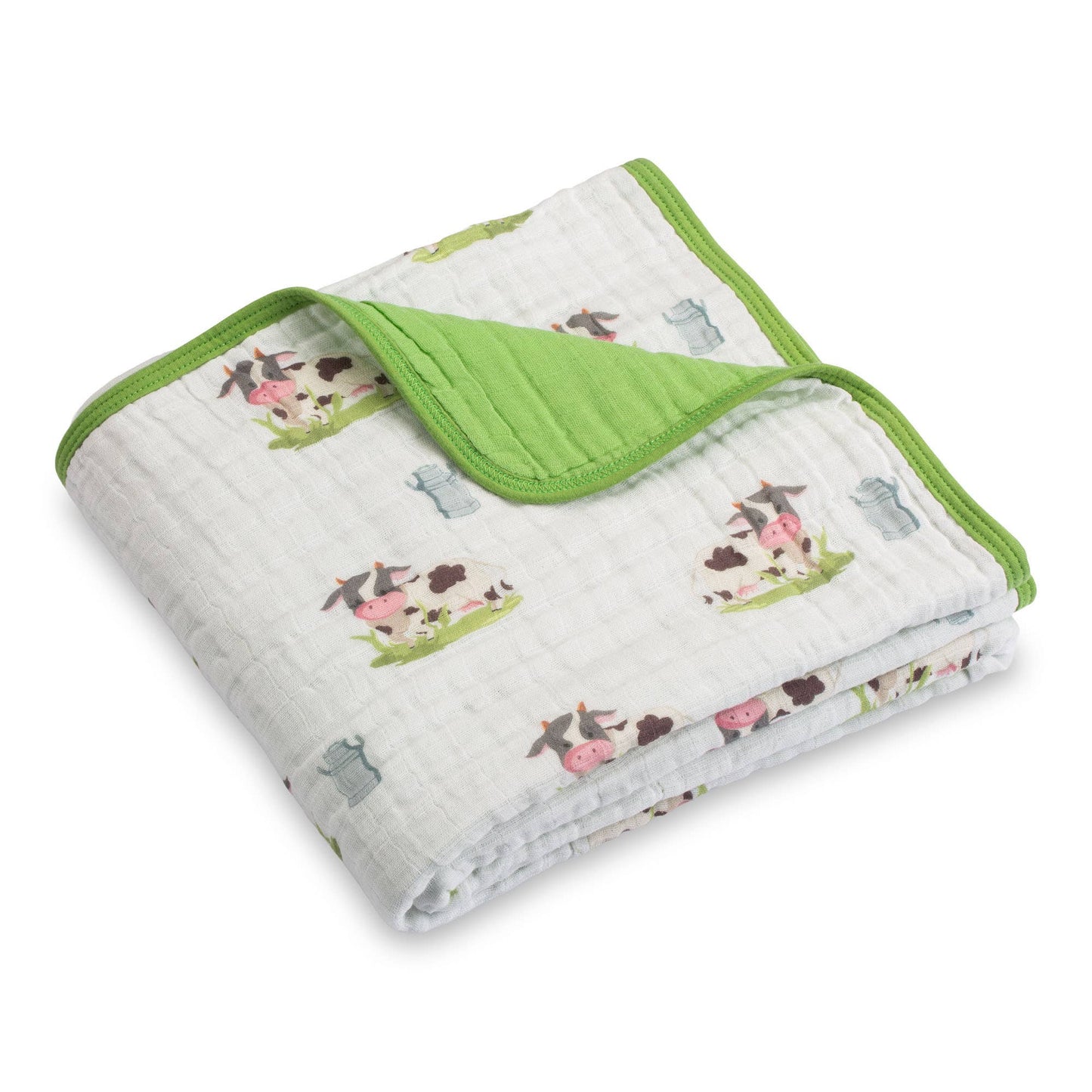 Muslin Quilt Baby & Kids Blanket Moo Moo Here Farm
