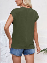 Load image into Gallery viewer, Bloom Cap Sleeve Blouse
