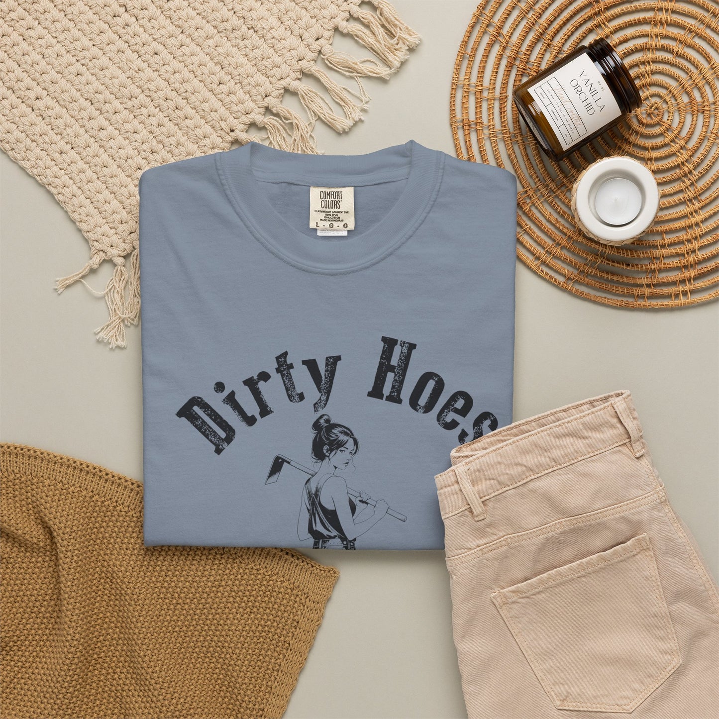 Garden Club T-Shirt — "Dirty Hoes" Vintage Gardening Tee