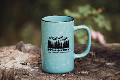 Montana Glassware-I love you like Montana