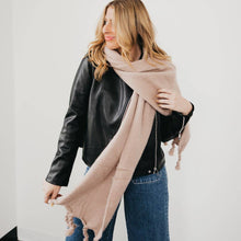 Load image into Gallery viewer, Seattle Days Fringe Scarf
