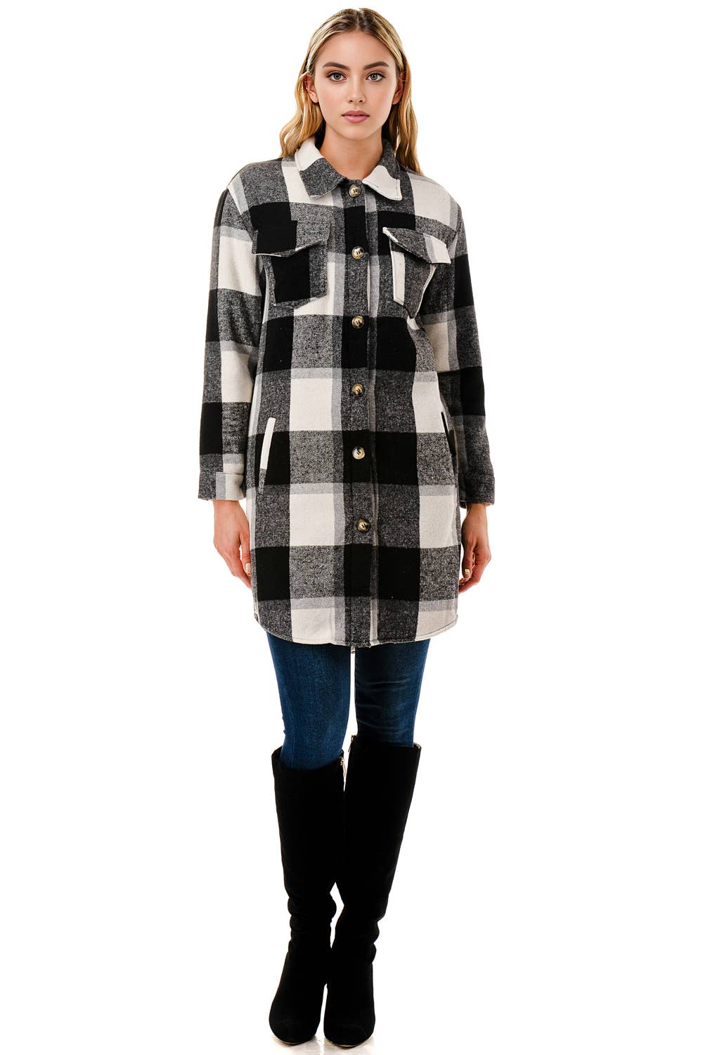 London Fog Flannel Shacket