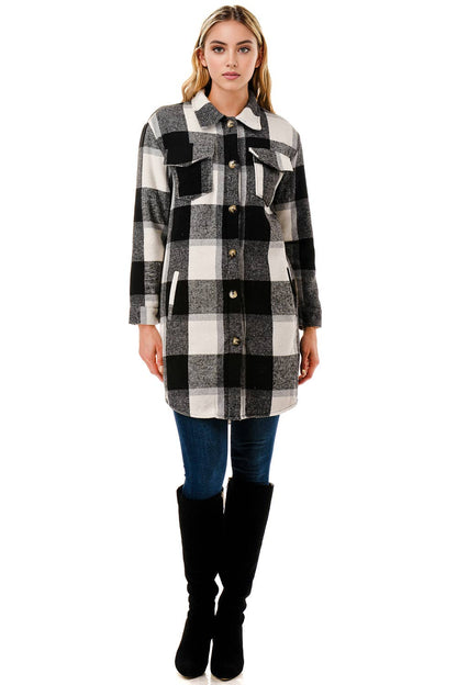 London Fog Flannel Shacket
