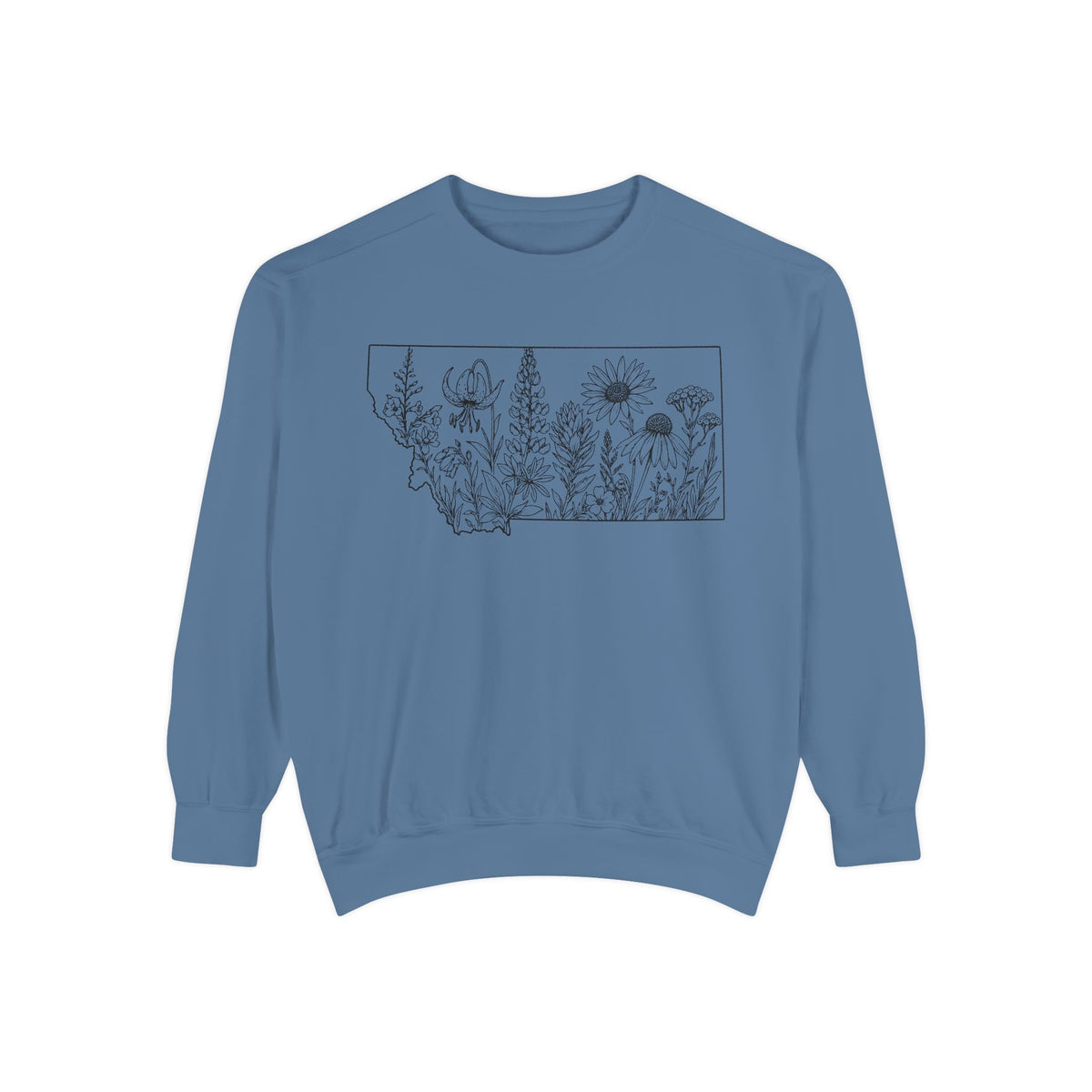 Montana Native Wildflower Sweatshirt