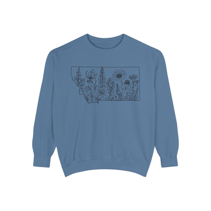 Montana Native Wildflower Sweatshirt