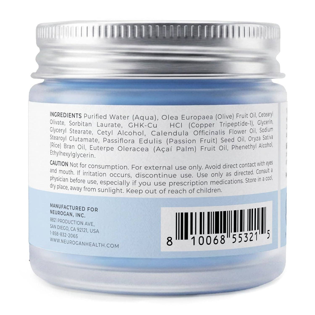 Copper Peptide Face Cream | GHK CU Peptide Daily Moisturizer