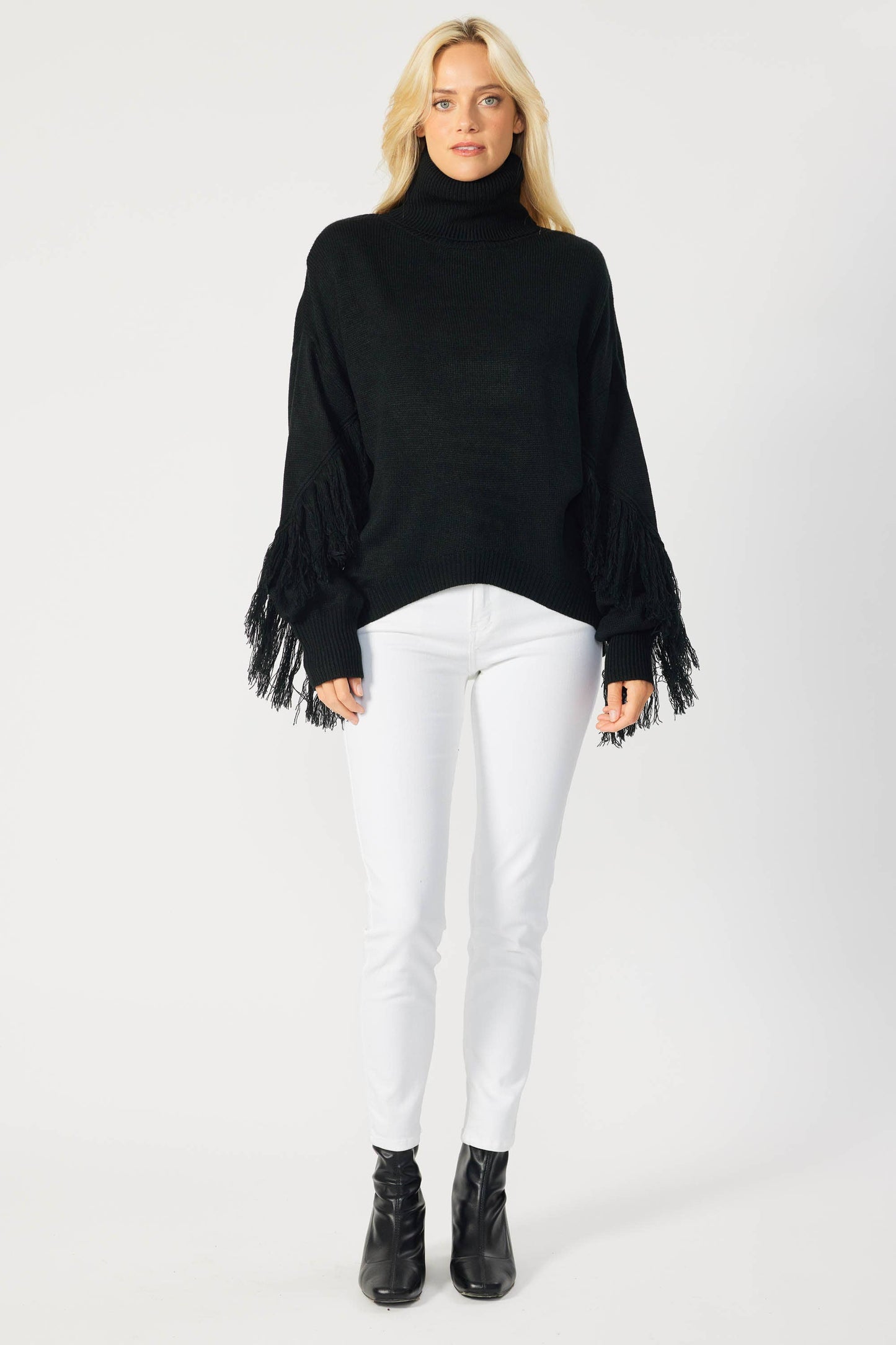 Messina Fringe Sweater