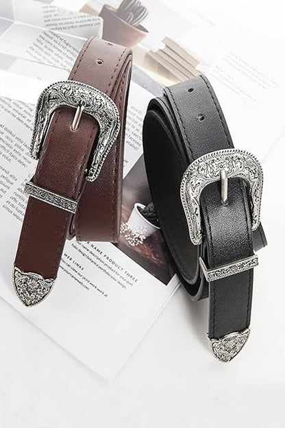 Layne Western Buckle Belt