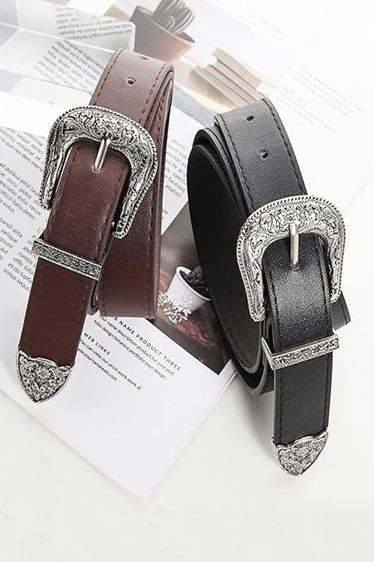 Layne Western Buckle Belt