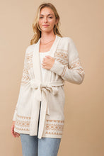 Load image into Gallery viewer, Creamy Tribal Cardigan
