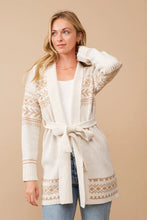 Load image into Gallery viewer, Creamy Tribal Cardigan
