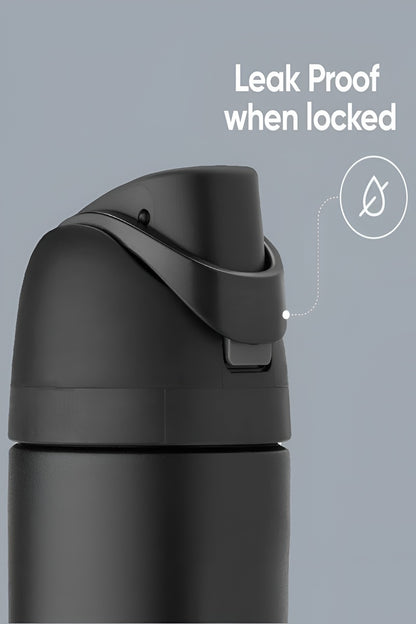 Georgie Snap Lid Insulated Stainless Steel Water Bottle