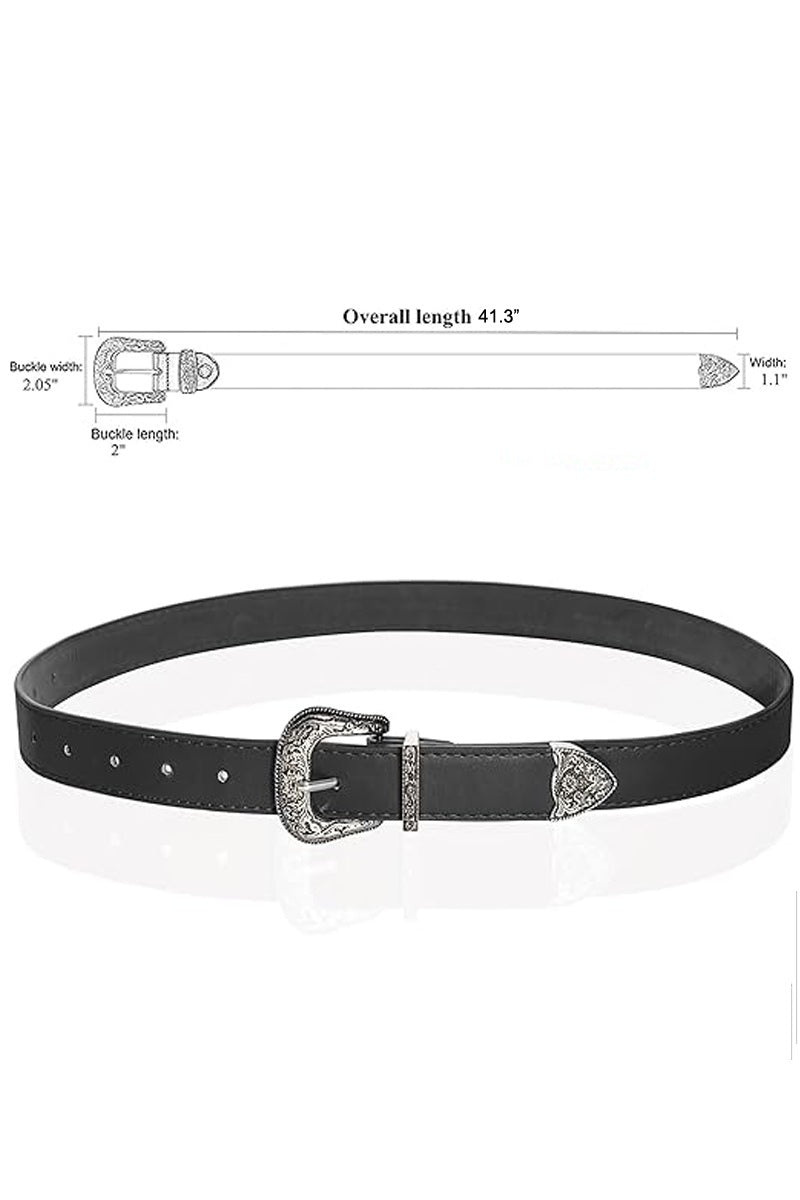 Layne Western Buckle Belt