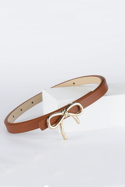 Bowknot Ribbon Buckle Belt