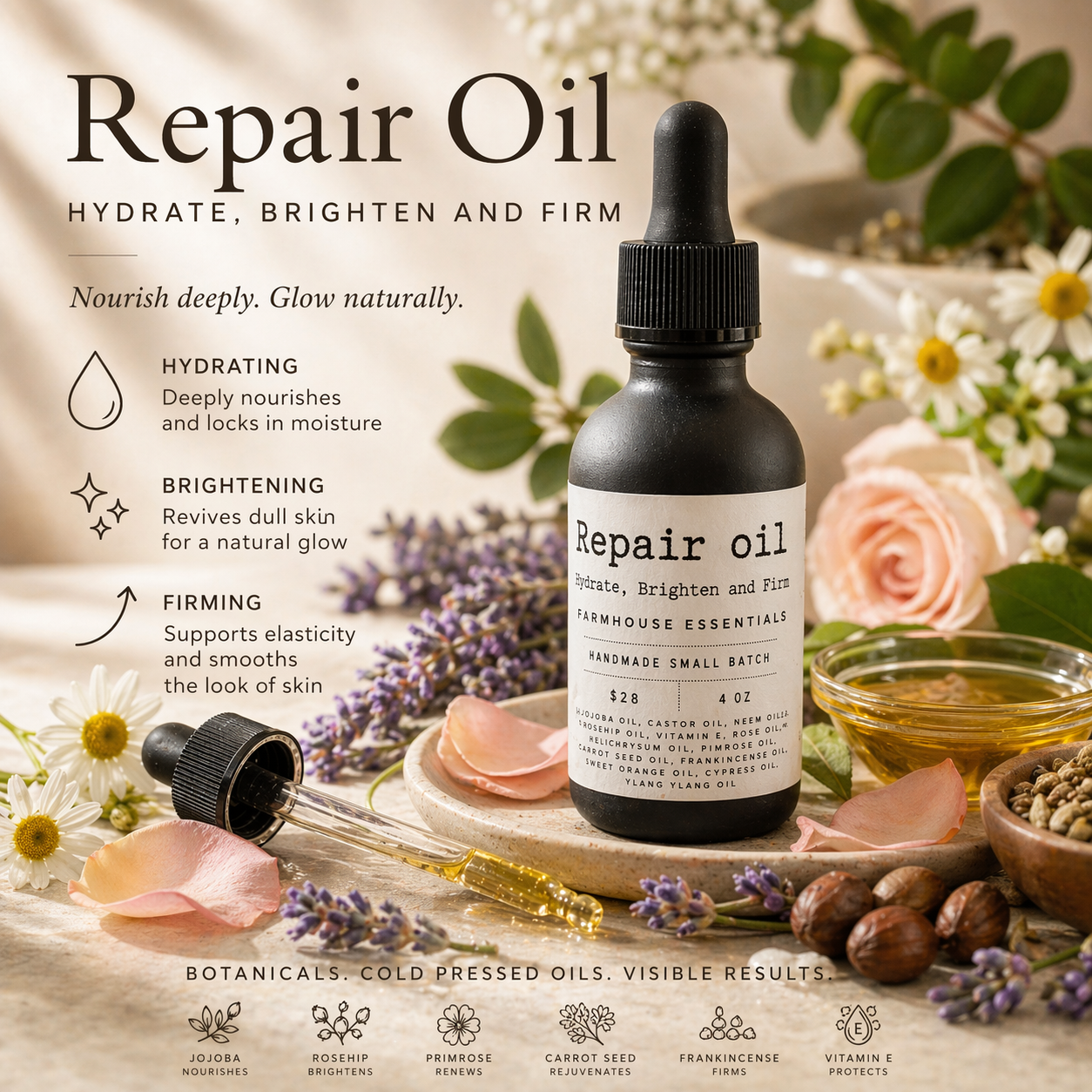 Farmhouse Facial Repair Oil