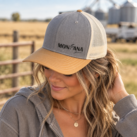 Montana Wheat Snapback Hat