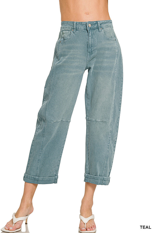 Bitterroot Barrel Leg Crop Pants