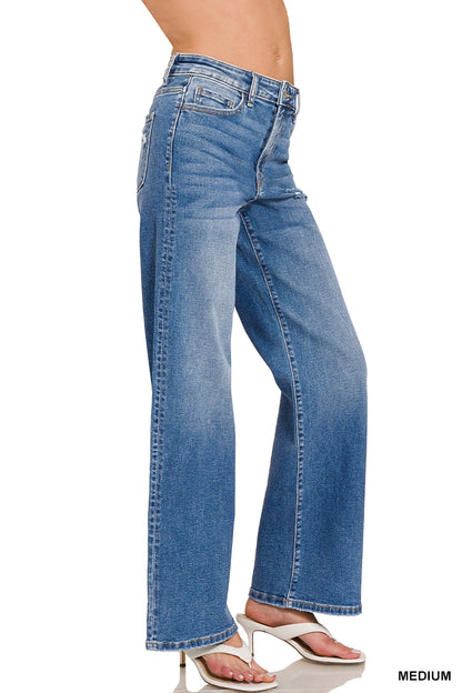 Farmhouse Straight Denim Dark Wash Jeans