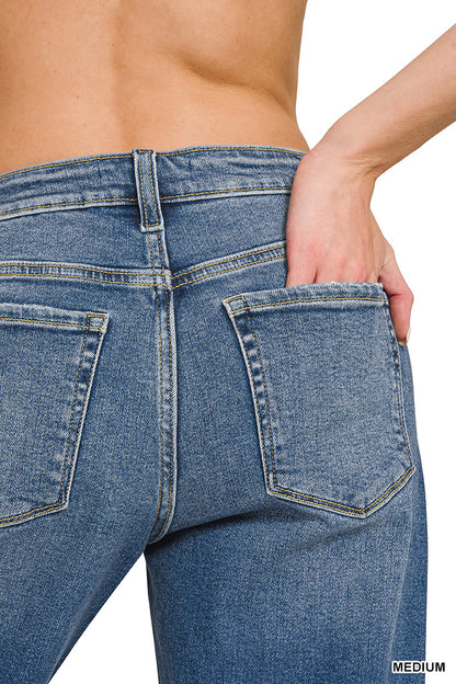 Farmhouse High Waist Straight Leg Jeans