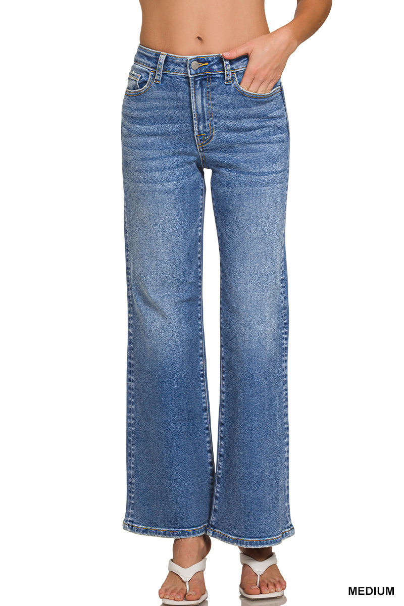 Mia Wide Leg Denim Jeans