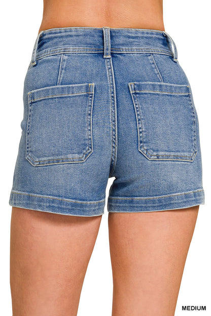 Unity Utility Pocket Denim Shorts