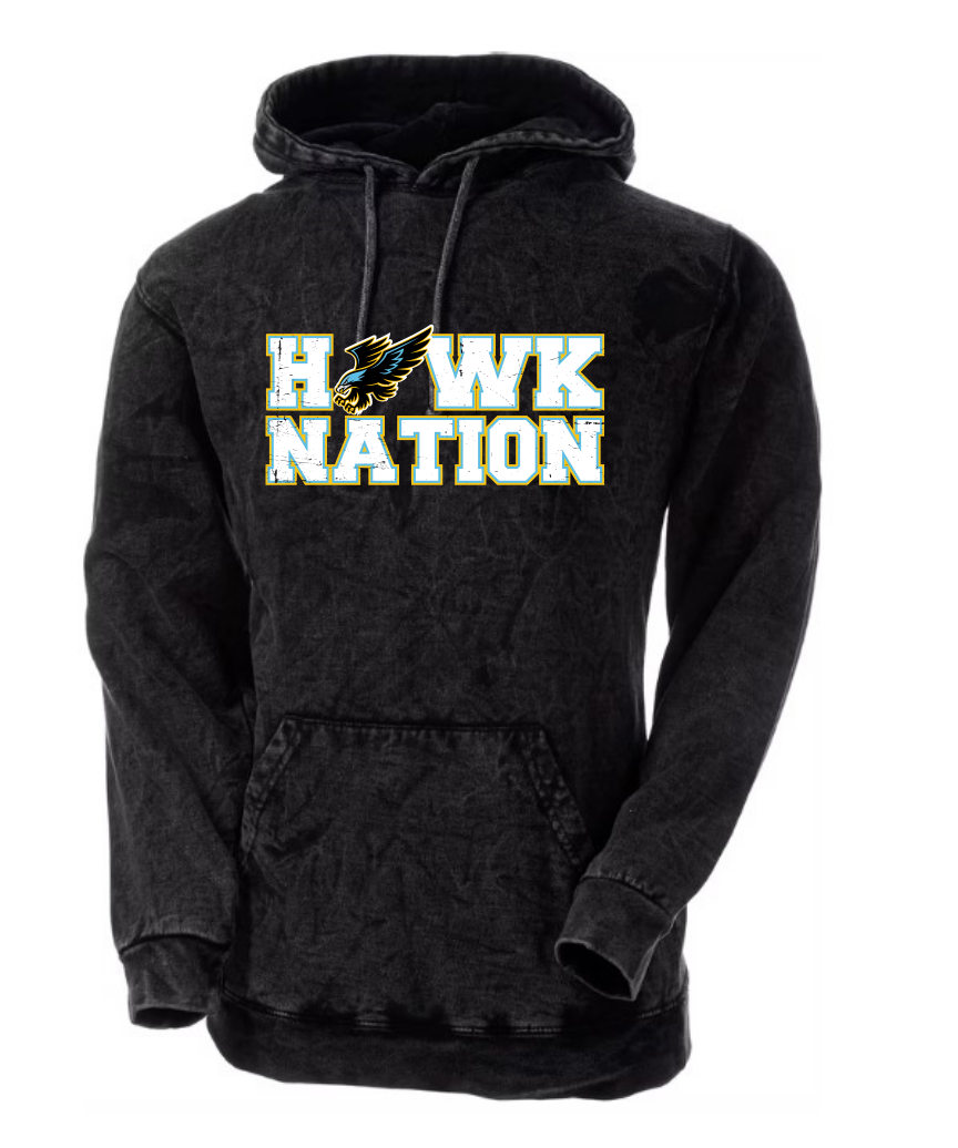 Hawk Nation Mineral Hoodie