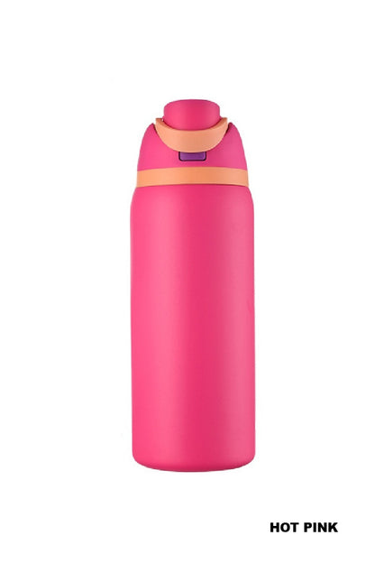 Georgie Snap Lid Insulated Stainless Steel Water Bottle