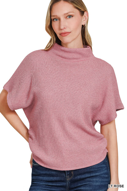 Mina Mock Neck Sweater