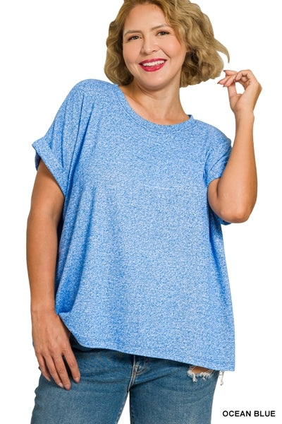 Ocean Ave Melange Top