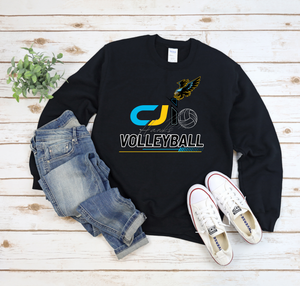 CJI Hawks Volleyball Sweatshirt
