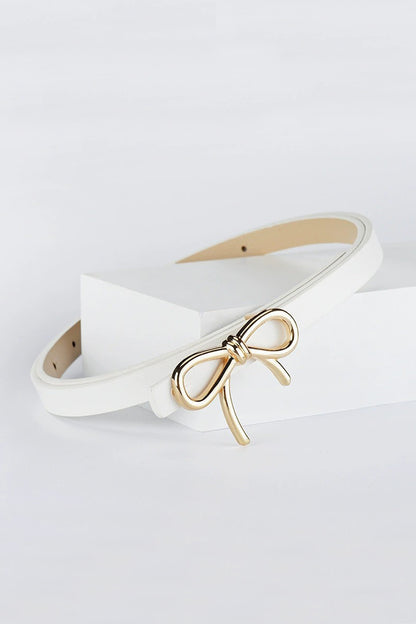 Bowknot Ribbon Buckle Belt